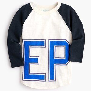 J Crew CrewCuts Boys 2 Epic Raglan Baseball Shirt